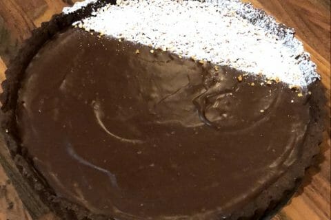 Cliquez pour zoomer ! Tarte tout chocolat Thermomix par Dominique_10