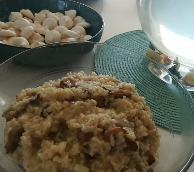 Cliquez pour zoomer ! Risotto poulet et champignons Thermomix par Steph.Elsa