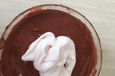 Cliquez pour zoomer ! Mousse au chocolat au jus de pois chiche Thermomix par alexleroy