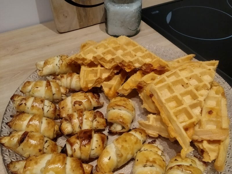 Cliquez pour zoomer ! Gaufres au chorizo Thermomix par miimiie