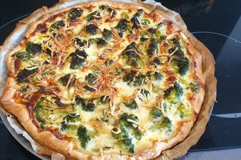 Cliquez pour zoomer ! Quiche au brocoli et jambon Thermomix par Filou57