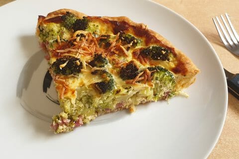 Cliquez pour zoomer ! Quiche au brocoli et jambon Thermomix par Filou57
