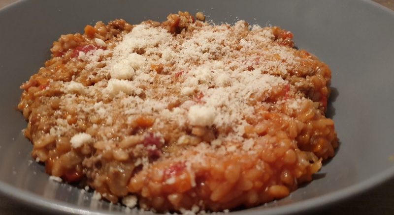 Cliquez pour zoomer ! Risotto à la bolognaise Thermomix par Romain_12