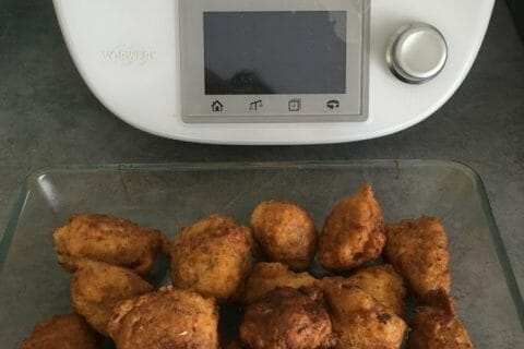 Cliquez pour zoomer ! Accras de crevettes au Thermomix