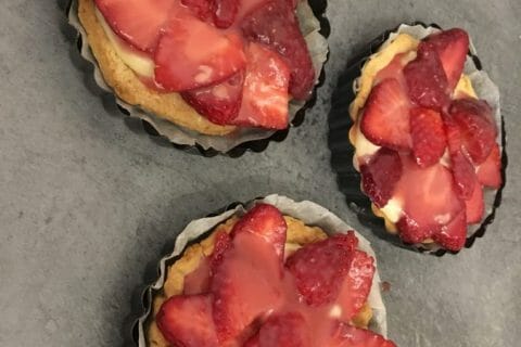 Cliquez pour zoomer ! Tarte aux fraises au Thermomix