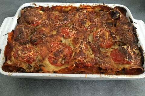 Cliquez pour zoomer ! Lasagnes épinards et chèvre au Thermomix