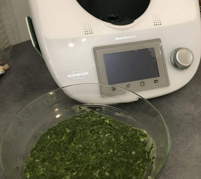 Cliquez pour zoomer ! Épinards frais à la crème Thermomix par Tress13