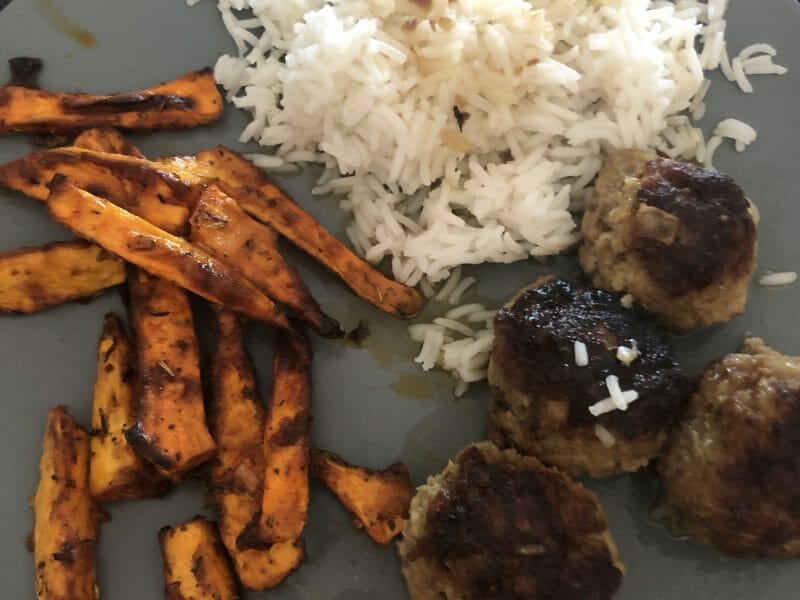 Cliquez pour zoomer ! Boulettes de poireau et boeuf citronné Thermomix par Emily_3