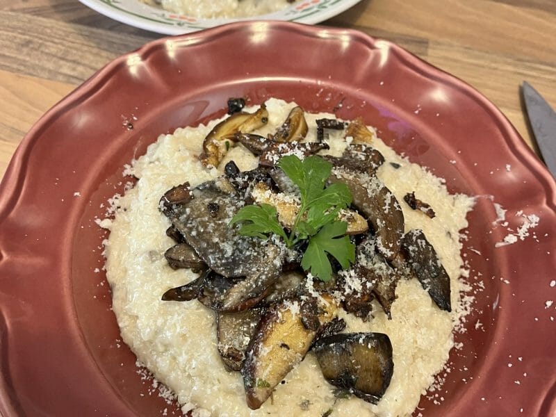 Cliquez pour zoomer ! Risotto aux cèpes Thermomix par ninou41