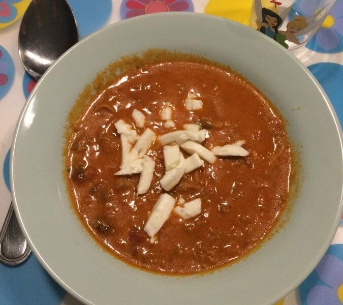 Cliquez pour zoomer ! La pizza soupe Thermomix par ninou41