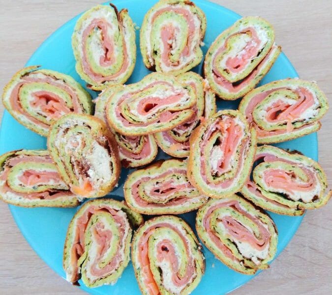 Roule Aux Courgettes Et Au Saumon Fume Au Thermomix Cookomix Roule Aux Courgettes Et Au Saumon Fume Au Thermomix Cookomix