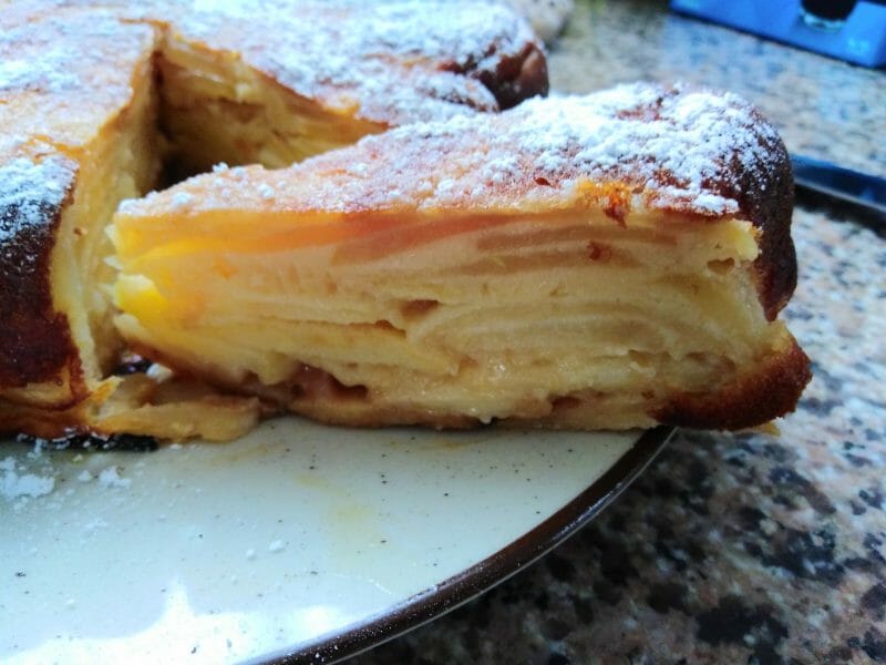 Invisible aux pommes au Thermomix