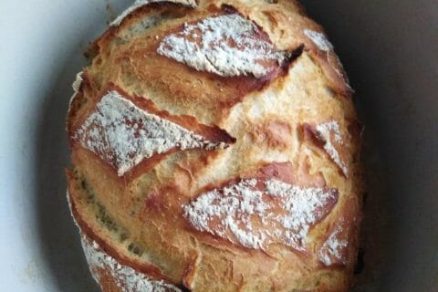 Cliquez pour zoomer ! Pain Cocotte au Thermomix
