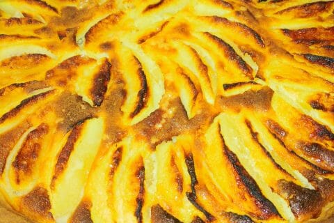 Cliquez pour zoomer ! Tarte normande aux pommes au Thermomix
