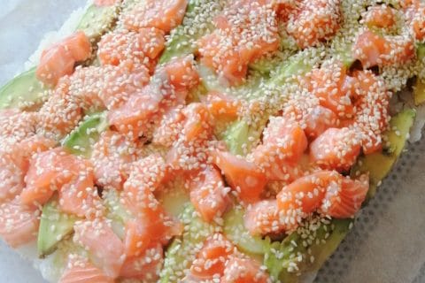Cliquez pour zoomer ! Sushi cake Thermomix par Alexs25