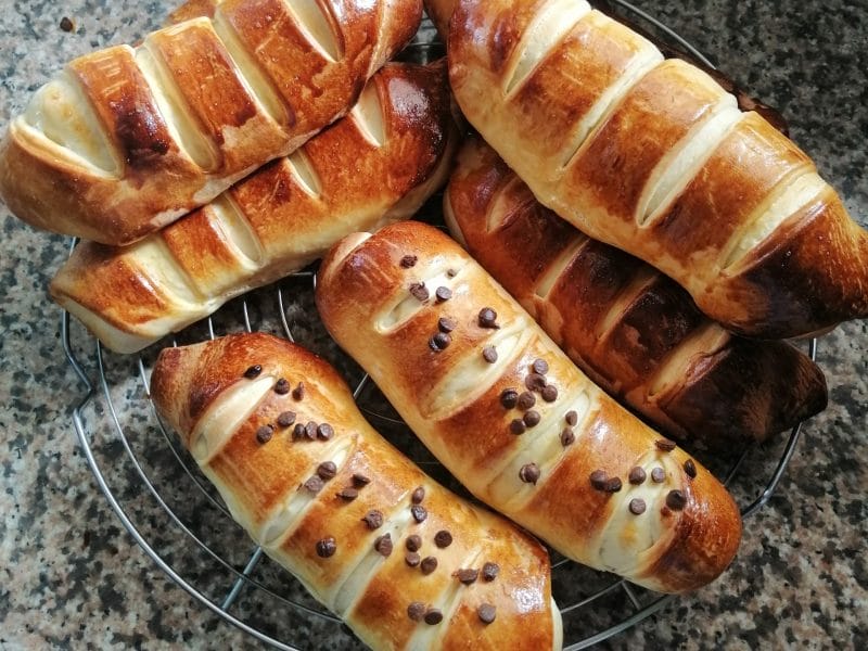 Cliquez pour zoomer ! Briochettes à la crème pâtissière Thermomix par Alexs25