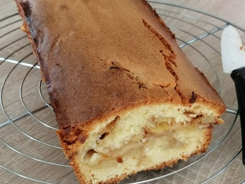 Cliquez pour zoomer ! Cake aux pommes à l’ancienne Thermomix par Alexs25