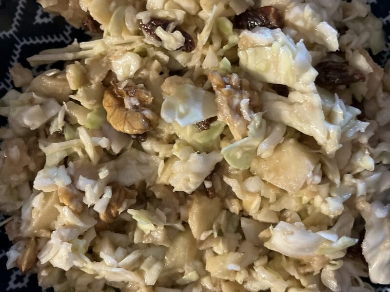 Cliquez pour zoomer ! Salade pommes, chou et noix Thermomix par HeleneD75