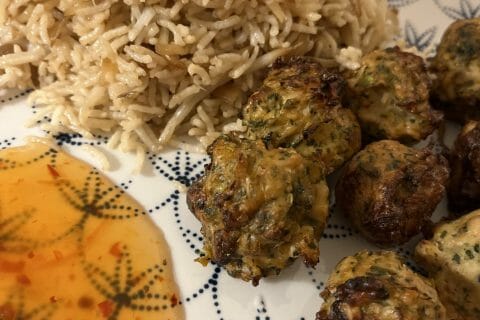 Cliquez pour zoomer ! Boulettes de poulet Thaï Thermomix par HeleneD75