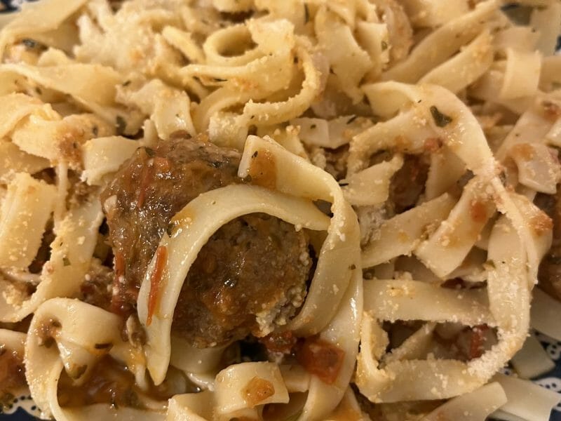 Cliquez pour zoomer ! Boulettes de veau à la tomme Thermomix par HeleneD75