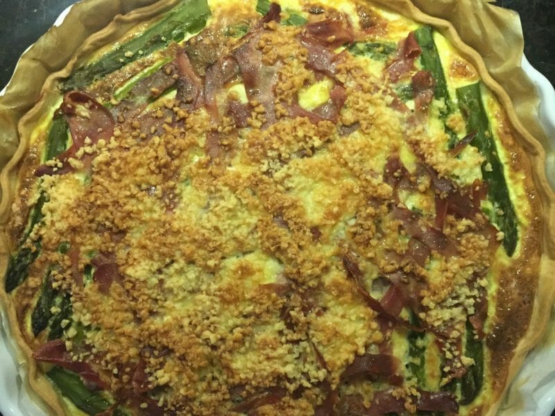 Cliquez pour zoomer ! Tarte asperges et jambon Thermomix par HeleneD75