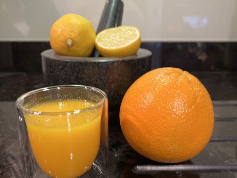 Cliquez pour zoomer ! Shot gingembre orange Thermomix par HeleneD75