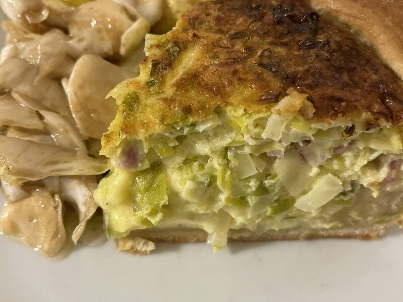 Cliquez pour zoomer ! Gâteau poireaux, lardons et fromage Thermomix par HeleneD75
