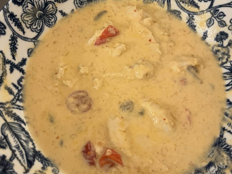 Cliquez pour zoomer ! Tom Kha Kai – Soupe de poulet au lait de coco Thermomix par HeleneD75