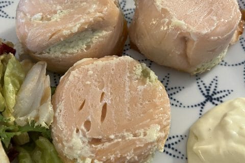 Cliquez pour zoomer ! Timbales de courgettes et saumon fumé Thermomix par HeleneD75