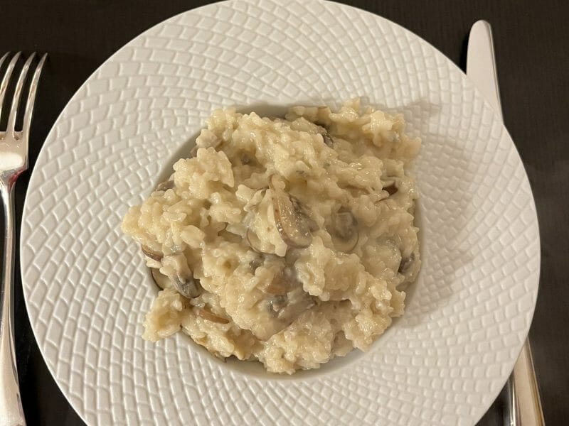Cliquez pour zoomer ! Risotto au gorgonzola et champignons Thermomix par HeleneD75