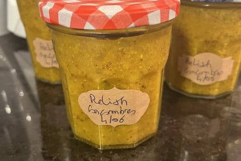 Cliquez pour zoomer ! Relish aux concombres Thermomix par HeleneD75