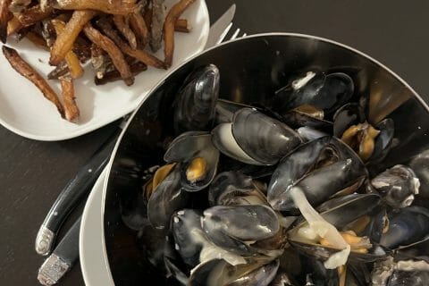 Cliquez pour zoomer ! Moules sauce au roquefort Thermomix par HeleneD75
