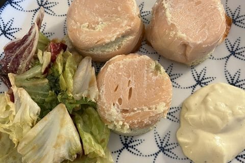 Cliquez pour zoomer ! Timbales de courgettes et saumon fumé Thermomix par HeleneD75