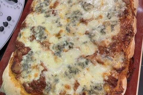 Cliquez pour zoomer ! Pizza 4 fromages Thermomix par HeleneD75