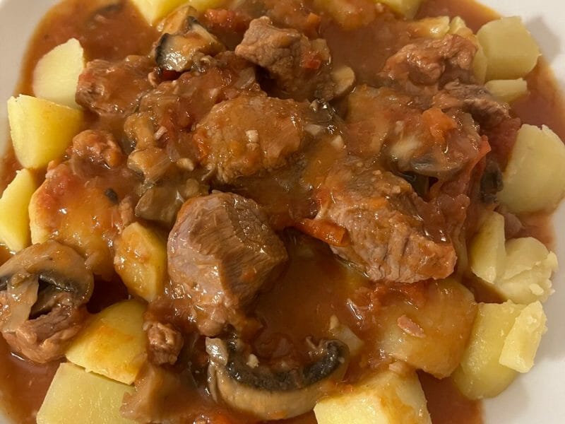 Cliquez pour zoomer ! Veau Marengo Thermomix par HeleneD75