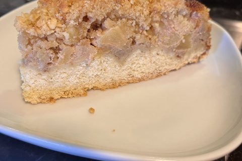 Cliquez pour zoomer ! Tarte aux pommes façon crumble Thermomix par HeleneD75