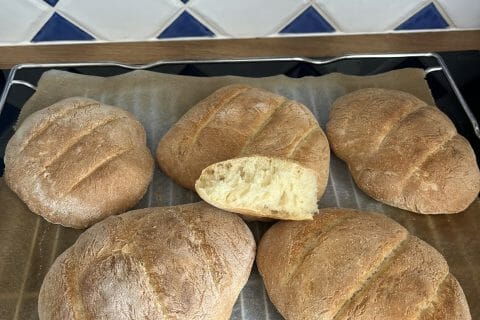 Cliquez pour zoomer ! Pains à la semoule au four Thermomix par HeleneD75