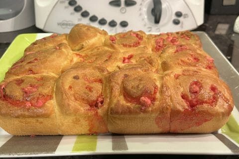 Cliquez pour zoomer ! Brioche aux pralines roses Thermomix par HeleneD75