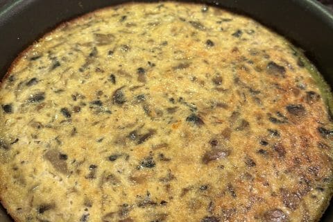 Cliquez pour zoomer ! Tortilla de champignons à l’ail Thermomix par HeleneD75