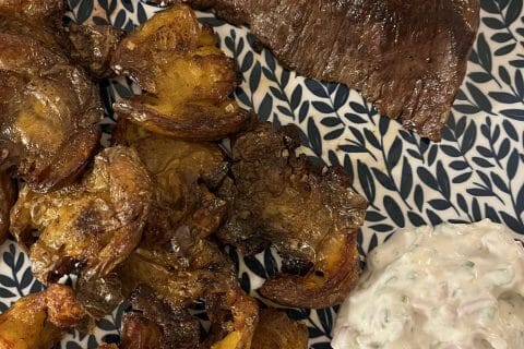 Cliquez pour zoomer ! Smashed potatoes Thermomix par HeleneD75