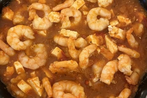 Cliquez pour zoomer ! Crevettes à la grecque Thermomix par HeleneD75