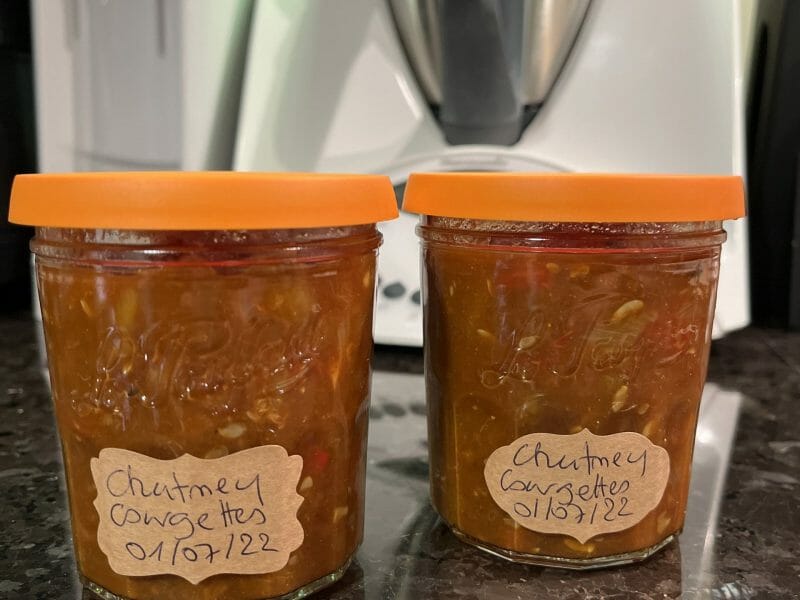 Cliquez pour zoomer ! Chutney de courgettes Thermomix par HeleneD75