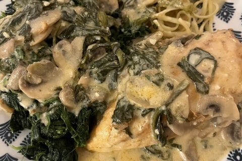 Cliquez pour zoomer ! Poulet sauce crémeuse au citron Thermomix par HeleneD75