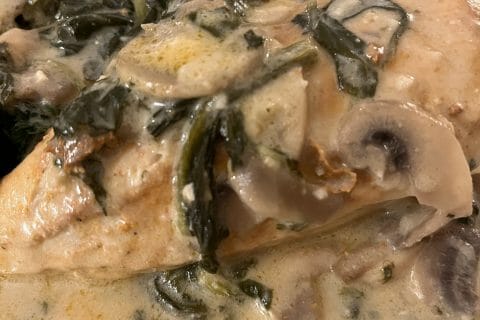 Cliquez pour zoomer ! Poulet sauce crémeuse au citron Thermomix par HeleneD75