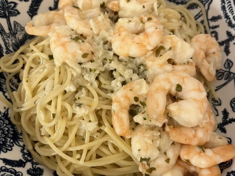 Cliquez pour zoomer ! Crevettes sautées à l’ail et à la bière Thermomix par HeleneD75