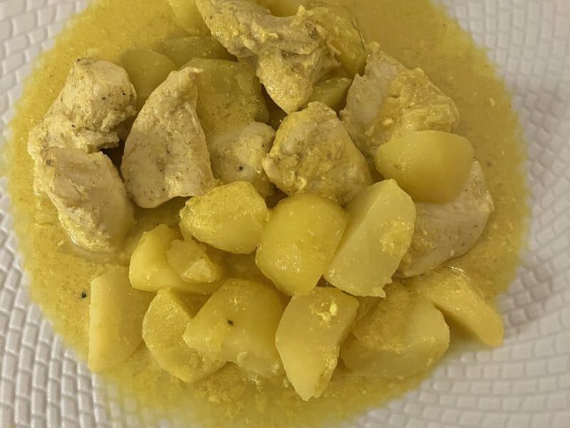 Cliquez pour zoomer ! Blancs de poulet sauce moutarde et curry Thermomix par HeleneD75