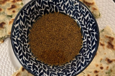 Cliquez pour zoomer ! Cong you bing – Galettes à la ciboule Thermomix par HeleneD75