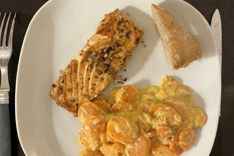 Cliquez pour zoomer ! Saumon au citron et à l’ail Thermomix par HeleneD75