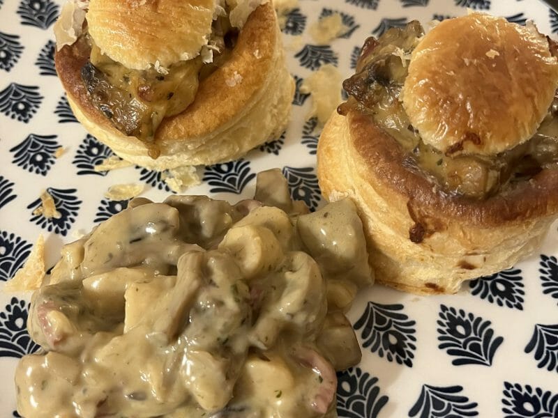 Cliquez pour zoomer ! Cassolettes de champignons aux petits lardons Thermomix par HeleneD75