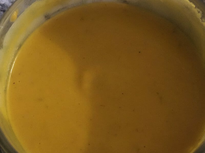 Cliquez pour zoomer ! Velouté carottes et pommes, au lait de coco Thermomix par momo85140